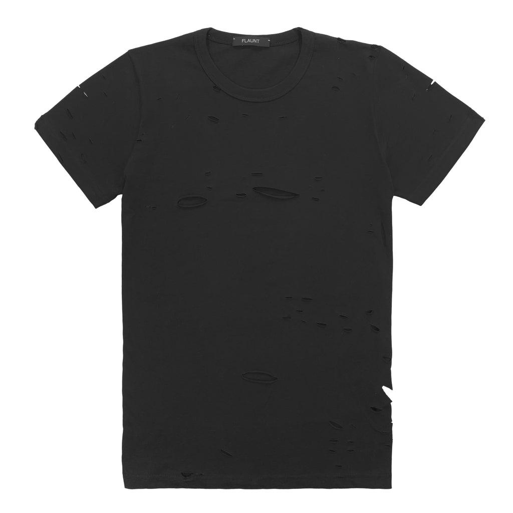 Ripped Black T-Shirt