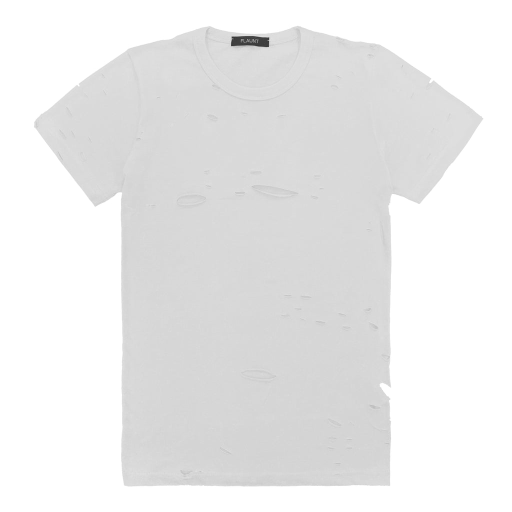 Ripped White T-Shirt